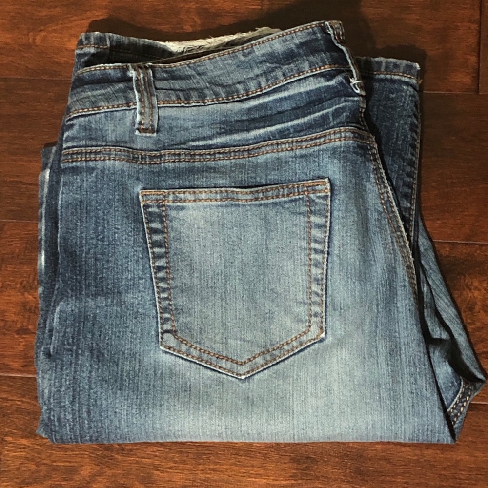VIP Distressed Denim Jeans
